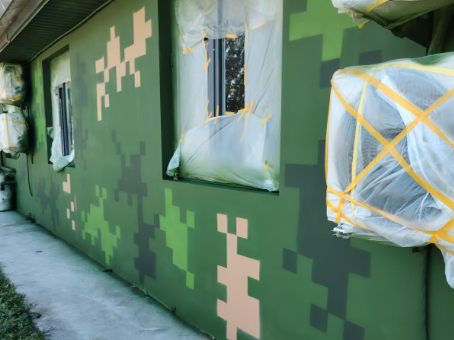 平顶山海洋 / 林地场景数码伪装